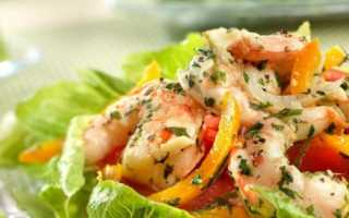 Морепродукты – друзья худеющих. Диетический салат с креветками