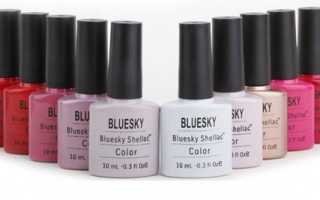 Расскажем все о Shellac «Bluesky»: оттенки, способы нанесения, разновидности