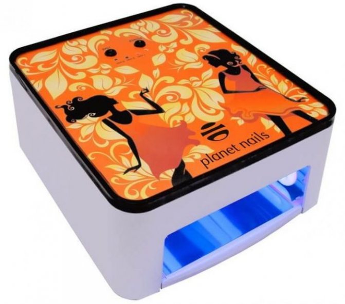 Лампа UV planet nails AV-36W-1 Fantasy